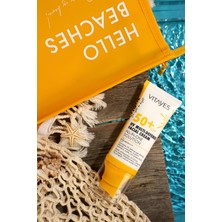 Vitayes Spf 50 Çok Fonksiyonlu Yüz Güneş Kremi Mat Bitiş Yüksek Uv Koruma Anti-Aging & Nemlendirme