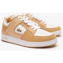 Lacoste Court Cage Kadın Kahverengi Sneaker 747SFA0105 Bw8