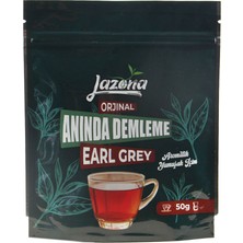 Lazona Anında Demleme Siyah Çay Earl Grey 25'li Tek Dem x 3'lü Paket Bergamotlu