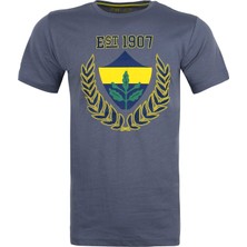 Fenerbahçe Erkek Gri Orijinal Tshirt Hediyelik Ahşap Kutulu