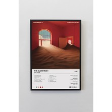 House Gorgeous Tame Impala The Slow Rush Çerçevesiz Spotify Barkodlu Albüm Poster