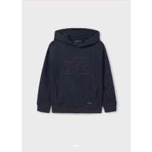 Mayoral Erkek Çocuk Lacivert Kapşonlu Sweatshirt 7450