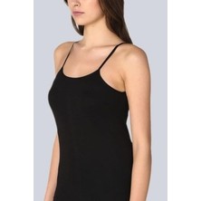 Tutku 0135 Kadın Ribana Pamuklu Ip Askılı Atlet 6'lı Paket