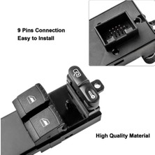 Yyo Skoda Fabia 1999-2008 Sol Ön 2Li Cam Düğmesi 1J3959857 1J3959857A 1J3959857B A0174 38640 An-1410 04050111 300413 An-413 04050158