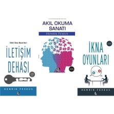 İletişim Dehası - Akıl Okuma Sanatı - İkna Oyunları - 3 Kitap - Henrık Fexeus