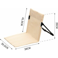 Belıarst Katlanabilir Kamp Dinlenme Koltuğu Taşınabilir Ultralight Arkalık Plaj Sandalyesi (Yurt Dışından)