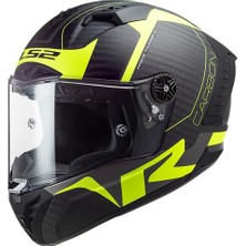 Ls2 Thunder Karbon Racıng 1 Mat Neon Sarı Kask