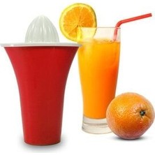 Limon Portakal Greyfurt Sıkacağı 500ML Plastik Bardaklı Sıkacak