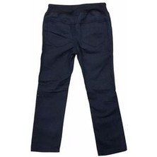Dıgıl Kids Lacivert Kanvas Okul Pantalonu Erkek Çocuk Tam Lastikli Günlük Model