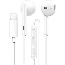Samsung M52 Uyumlu Kulaklık Stereo Type-C Çıkışlı
