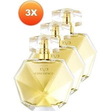 Avon Eve Confidence Kadın Parfüm Edp 50 ml 3'lü