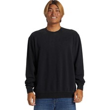 Quiksilver Salt Water Crew Erkek Siyah Sweatshirt