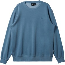 Quiksilver Salt Water Crew Erkek Mavi Sweatshirt