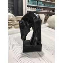 Nidage Tekli At Büstü Kitap Tutucu