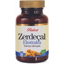 Zerdeçal Ekstraktı 60 Kapsül 250 Mg
