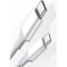 Şarj Kablosu Type-C To Usb-C Şarj Type-C Data Aktarım Hızlı Şarj