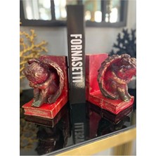 Nidage Kitap Tutucu Melek Biblo Tasarımlı