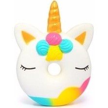 Oyuncakçı Savaş & Europe Shop  Squishy Unicorn Donut Prenses Sukuşi Boynuz