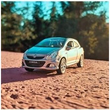 Welly Metal Opel Corsa Çek Bırak Model Araba
