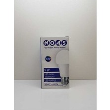 Noas 10 Adet LED Ampul 9W Beyaz