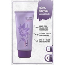 Hidrolize Kolajen Içeren Yaşlanma Karşıtı Yüksek Koruyucu SPF50+ Pa+++ Uva/uvb Güneş Koruyucu Krem