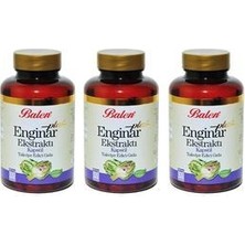 Enginar Plus Kapsül 820 Mg 100 Yumuşak Kapsül 3 Adet