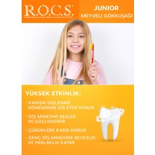 Rocs Junior 6-12 Yaş Meyveli Gökkuşağı Diş Macunu 60 ml