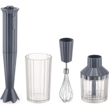 Alessi Plisse Blender Seti Gri