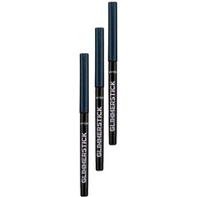 Avon Glimmersticks Pırıltılı Asansörlü Suya Dayanıklı Göz Kalemi Black Ice Üçlü Set