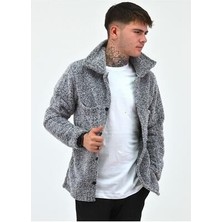Unisex Peluş Polar Hırka Ceket