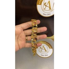 22 Ayar Altın Kaplama Uzay Yolu Bileklik