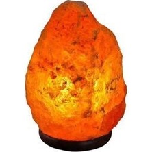 Himalaya Tuz Lambası 4-6 Kg. Doğal Kaya Tuzu Lambası Aç Kapa Düğmeli Tuz Lamba Himalayan Salt Lamp