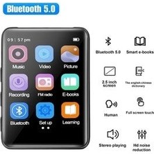 Dokunmatik Ekranlı Bluetooth Lu Mp3 Mp4 Player Ses Kayıt Dahili Hoparlör Müzik Çalar 4gb Hafızalı