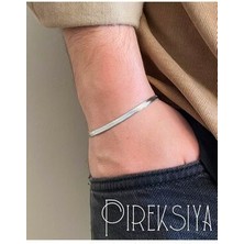 Pireksiya Çelik Erkek Italyan Bileklik