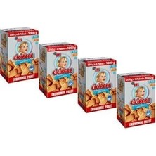 Cicibebe Bebek Bisküvisi 1000 Gr. x 4 Adet (Ekonomik Paket)