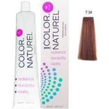 Kalıcı Saç Boyası 100 ml 7.34 Altın Bakır