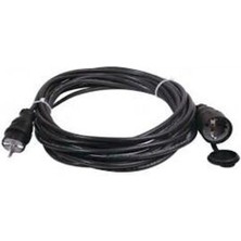 20 Metre 3x2,5 Kauçuk Fişli Uzatma Ara Kablo