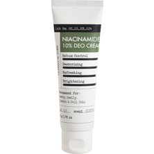 Derma Factory Alüminyum Içermeyen %10 Niacinamide Aydınlatıcı Krem Deodorant Derma Factory Deo Cream