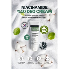 Derma Factory Alüminyum Içermeyen %10 Niacinamide Aydınlatıcı Krem Deodorant Derma Factory Deo Cream