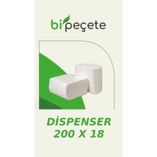 Bi Peçete Dispenser 1 Koli 18 Adet x 200'LÜ