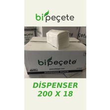 Bi Peçete Dispenser 1 Koli 18 Adet x 200'LÜ