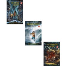 Titan'ın Laneti - Şimşek Hırsızı - Canavarlar Denizi - 3 Kitap Çizgi Roman