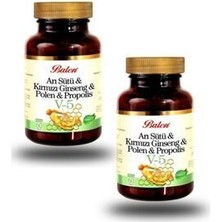 V5 Arı Sütü Ginseng Propolis Polen 2 Adet