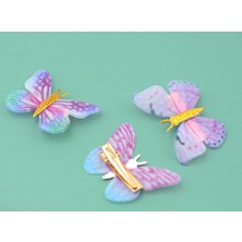 Brave Bull 21PCS Butterfly Hair Clips Small Hair Clips Women Glitter Fixed Hair Clips Kawaii Butterfly Headband Wedding Back To School Hair Accessories Gifts (MULTI-COLOR-21PCS) (Yurt Dışından)