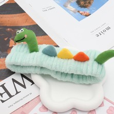 Brave Bull Fun Dinosaur Headband Cute Animal Cat Duck Frog Dinosaur Snail Kawaii Hairband For Face Washing Shower Sports Beauty Skin Care (Yurt Dışından)