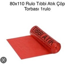 Tıbbi Atık Rulo Çöp Torbası 80*110