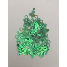 öztürk Analı Kızlı Metalik Kaplama Oya, Abiye, Havlu, Çeyizlik Vb. Plastik El Işleme Pul 15GR.