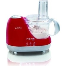 Arnica GH21032 Prokit 444 Mini Mutfak Robotu Kırmızı
