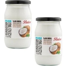 Organik Hindistan Cevizi Yağı (Soğuk Pres) 300 gr x 2 Adet