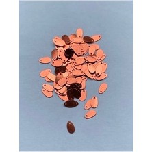 öztürk Yazma, Havlu, Abiye, Çeyizlik Işleme Damla Pul. 9X5MM. 20GR. Takriben 1120 Adet. No:13